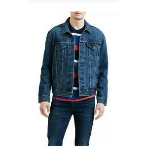 Levi's Strauss Men's Button Cotton Denim Trucker Jean Jacket 723340321 Size S